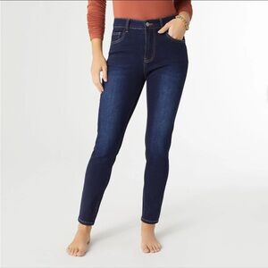Coco + Carmen EverStretch Skinny Ankle - Indigo Dark Denim